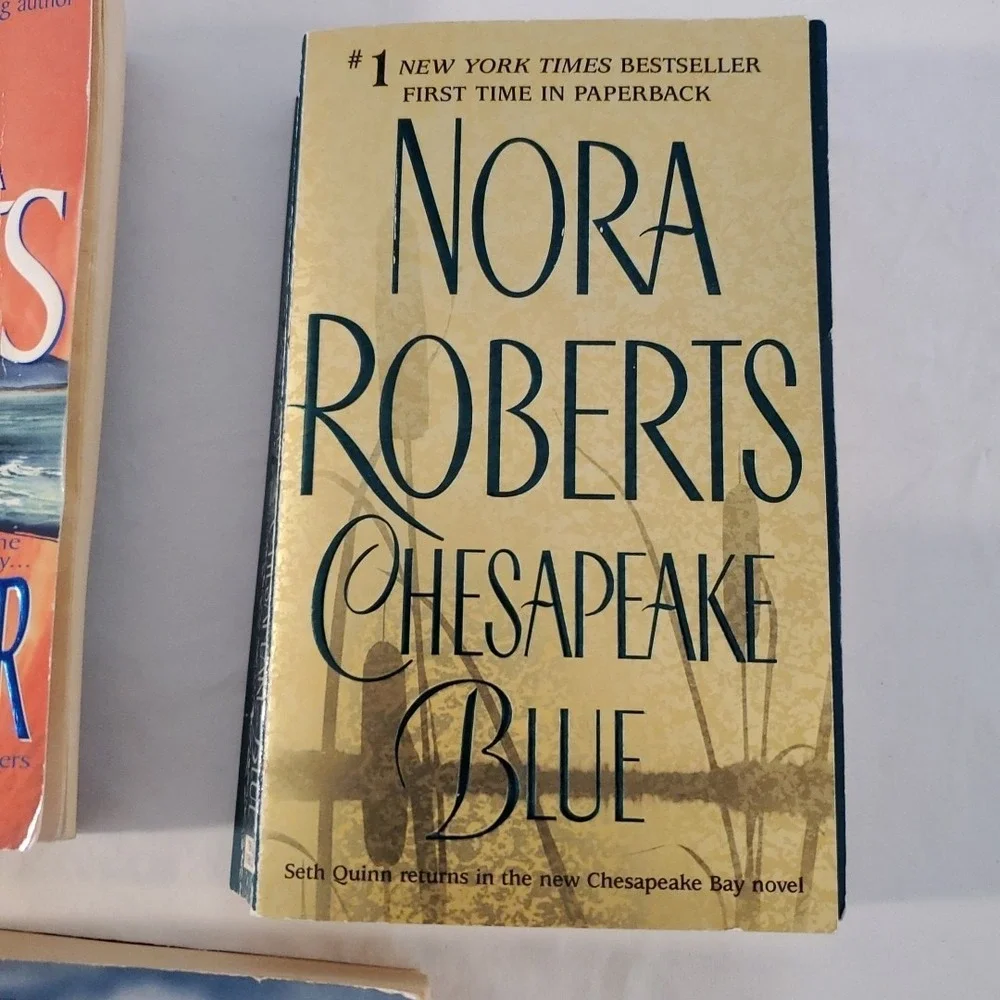 Nora Roberts PB Chesapeake‎ Bay Saga3 Romance Novels Books Inner Harbor Blue Sea